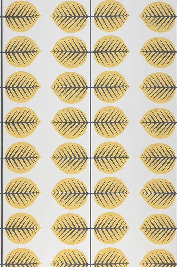 Tapete Panella Hellgelb 4 Tapete Panella Hellgelb – Bild 2