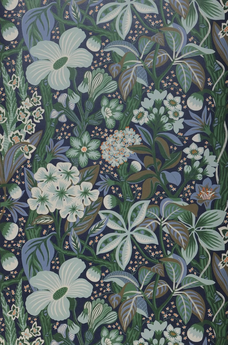 Tapete Fanfara Dunkelblau 3 Tapete Fanfara Dunkelblau