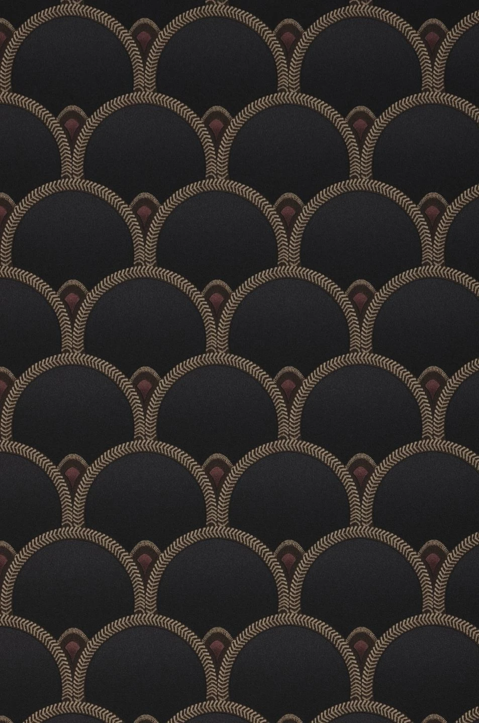 Tapete Moxie Schwarzgrau 3 Tapete Moxie Schwarzgrau