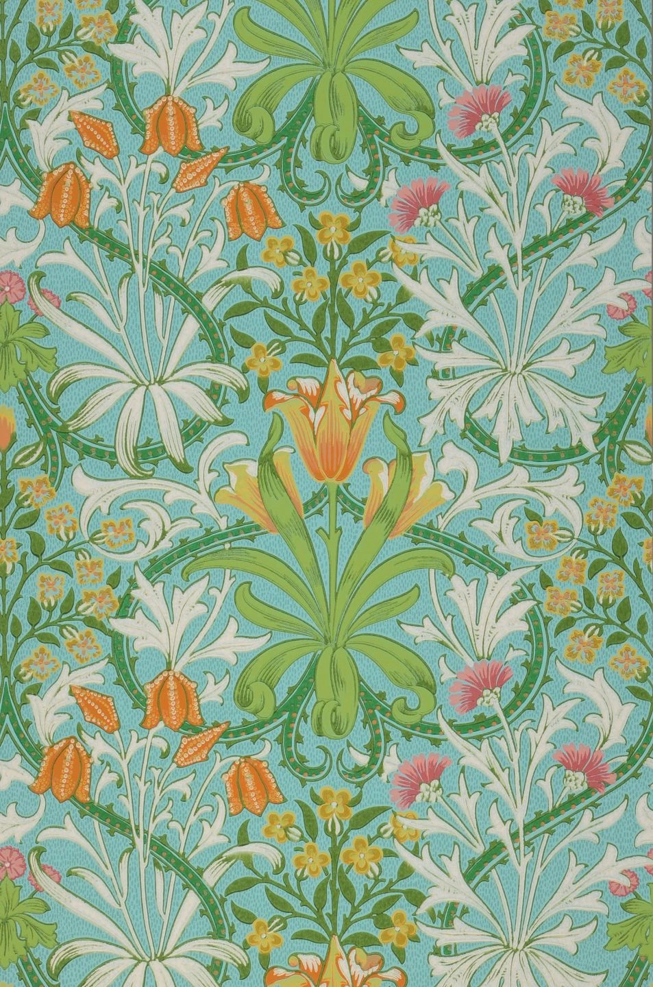 Tapete Rebecca Pastelltürkis 4 Tapete Rebecca Pastelltürkis – Bild 2