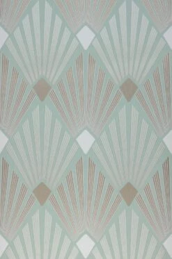 Tapete Pontinius Pastelltürkis