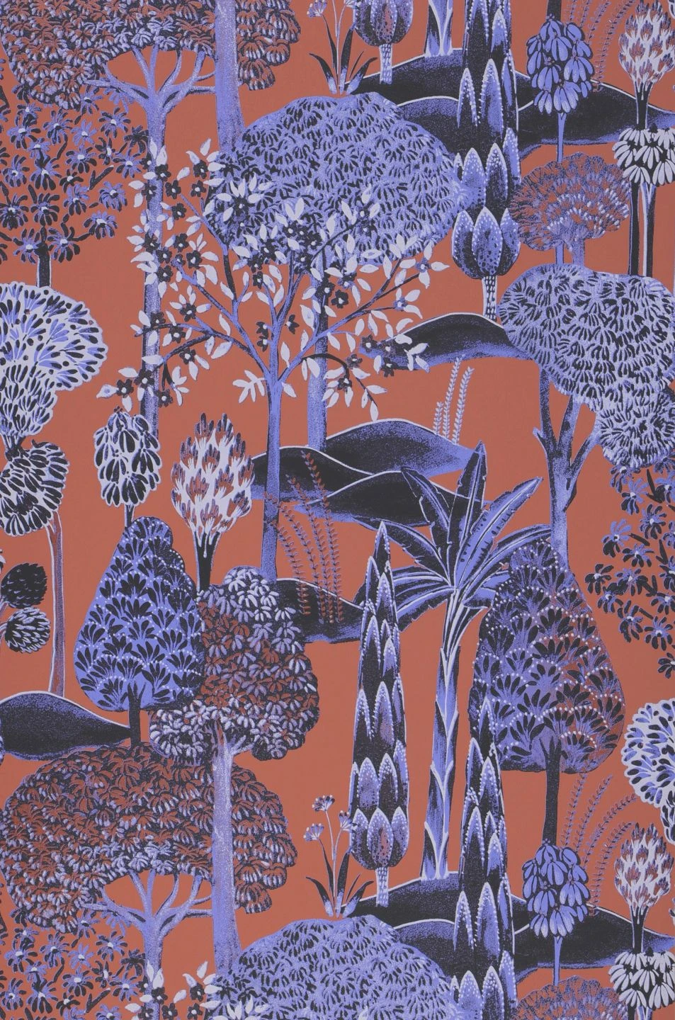 Tapete Akari Kupferbraun 4 Tapete Akari Kupferbraun – Bild 2