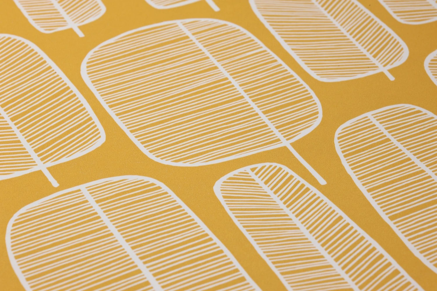 Tapete Little Trees Goldgelb 5 Tapete Little Trees Goldgelb – Bild 3