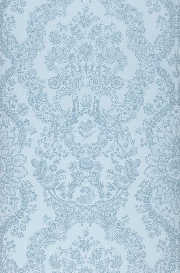 Tapete Nuria Pastellblau 4 Tapete Nuria Pastellblau – Bild 2