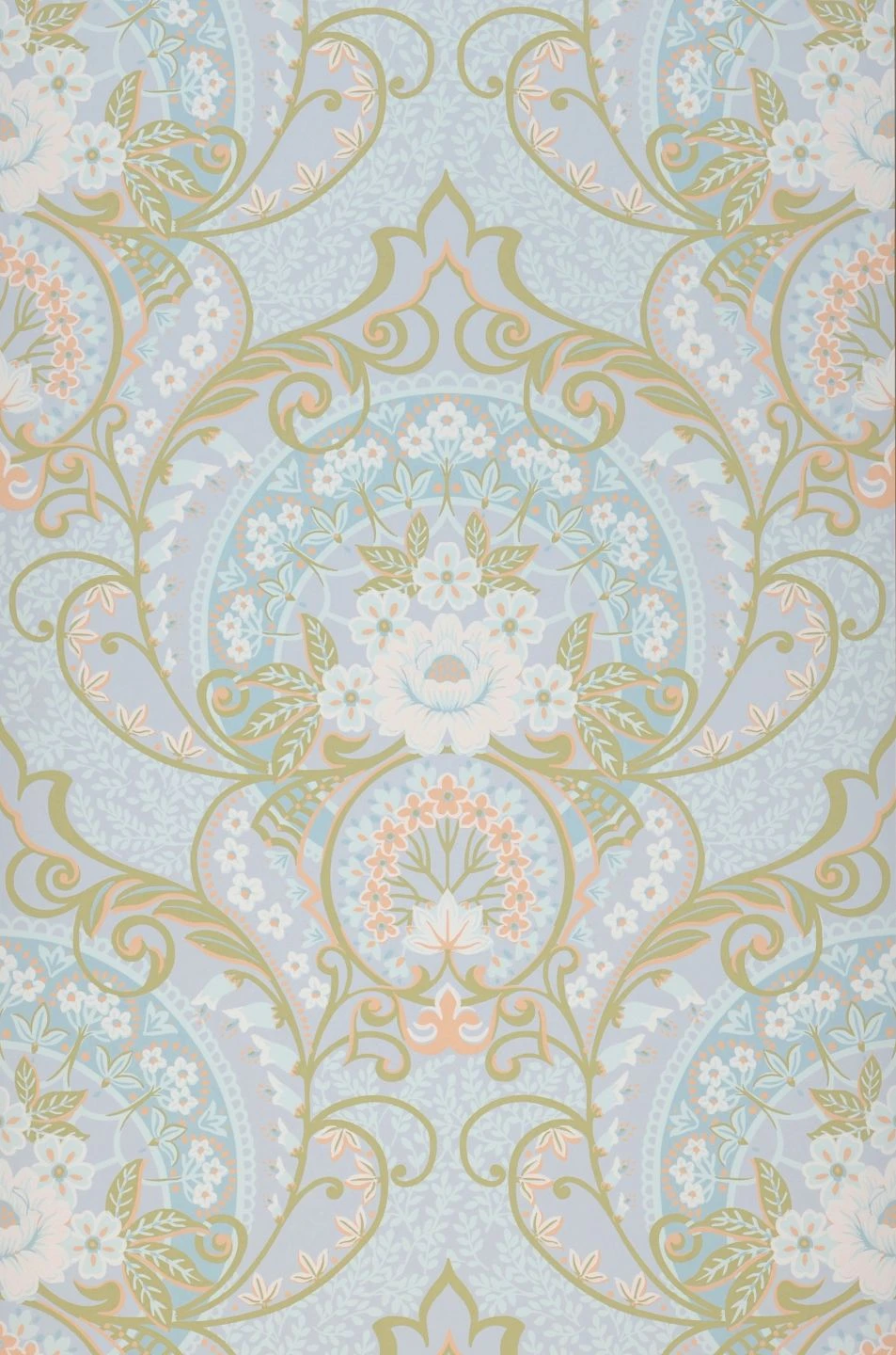 Tapete Sofia Hellblau 4 Tapete Sofia Hellblau – Bild 2