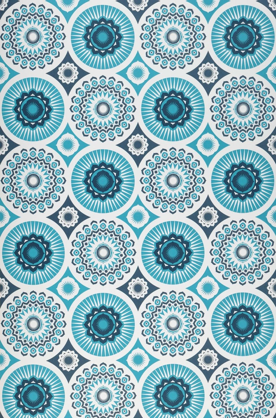 Tapete Marelle Wasserblau 4 Tapete Marelle Wasserblau – Bild 2