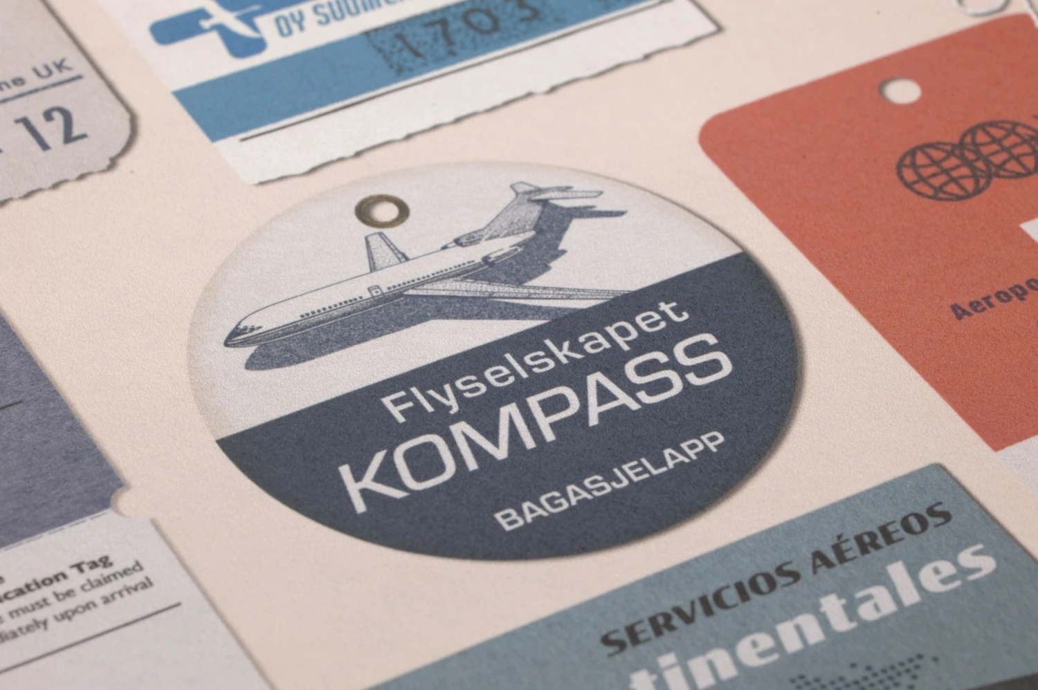 Tapete Vintage Air Travel Eierschale 5 Tapete Vintage Air Travel Eierschale – Bild 3