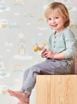 Tapete Above The Clouds Weissgrau -Wallpaper-Featured-Store Above the clouds A 389281 2880x1440