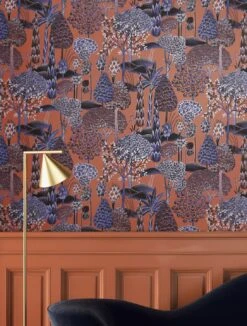 Tapete Akari Kupferbraun 9 Tapete Akari Kupferbraun -Wallpaper-Featured-Store Akari B 626142 2880x1440