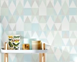 Tapete Alice Blassblau