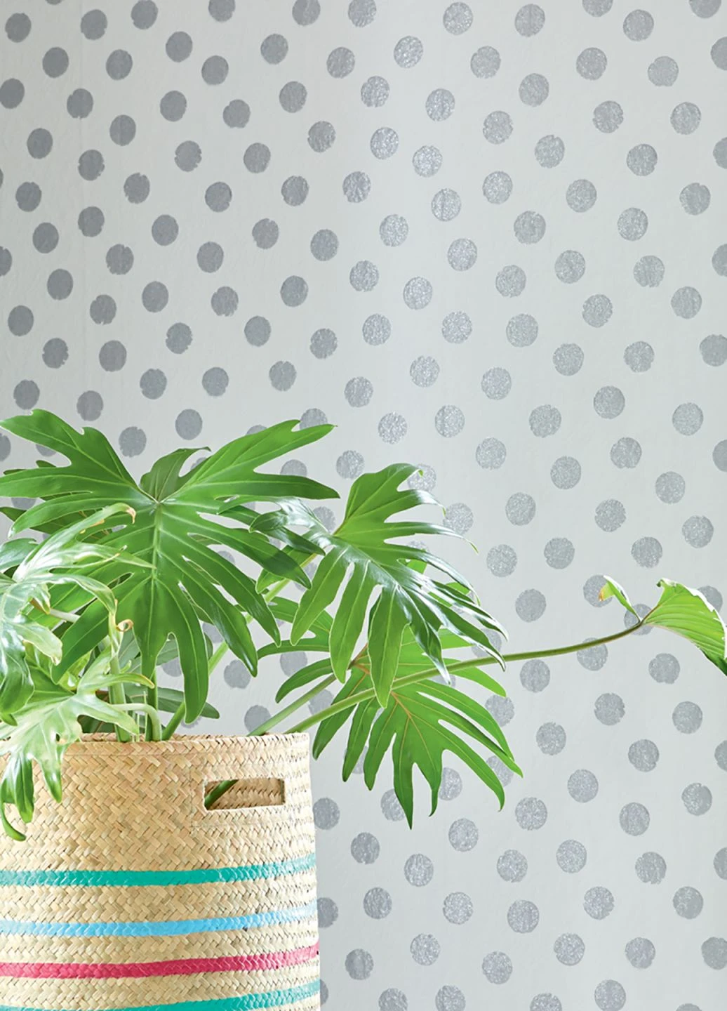 Tapete Corbetta Silber Glitzer 3 Tapete Corbetta Silber Glitzer