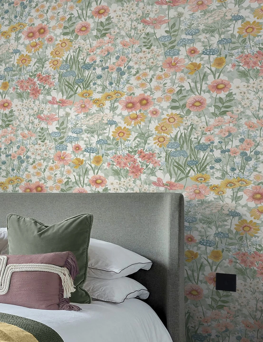 Tapete Dorea Blassgrün 5 Tapete Dorea Blassgrün – Bild 3