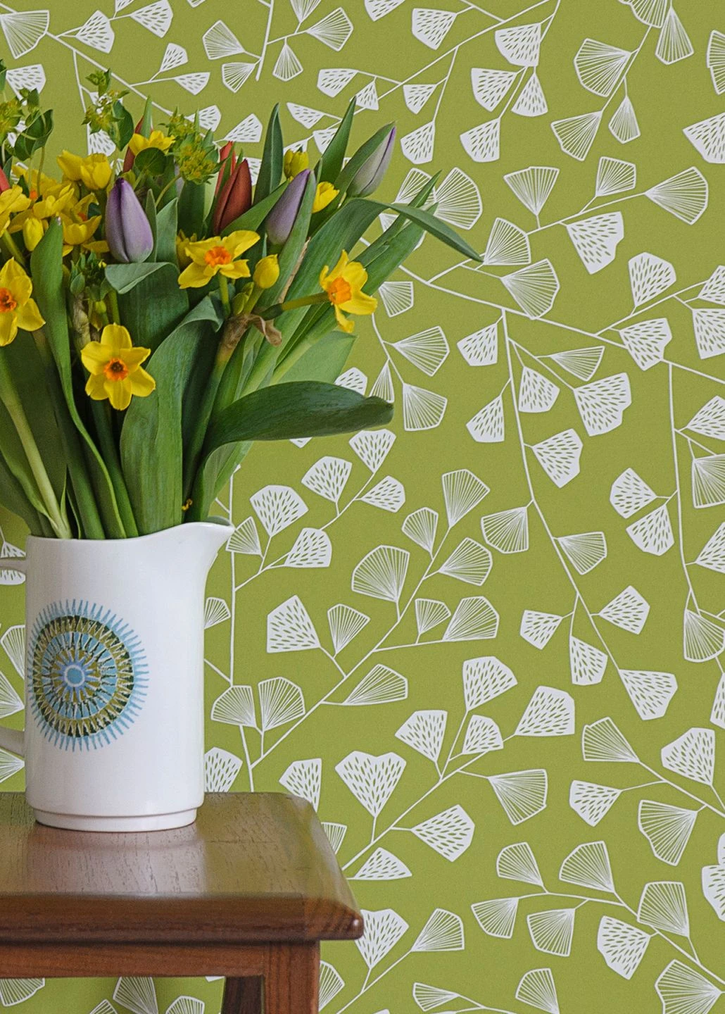 Tapete Fern Hellgrün 3 Tapete Fern Hellgrün