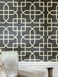 Tapete Ferro Schwarz