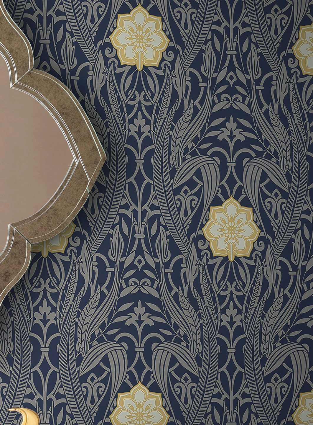 Tapete Gatsby Dunkelblau 5 Tapete Gatsby Dunkelblau – Bild 3