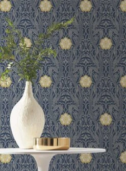 Tapete Gatsby Dunkelblau 11 Tapete Gatsby Dunkelblau -Wallpaper-Featured-Store Gatsby C 790401 2880x1440