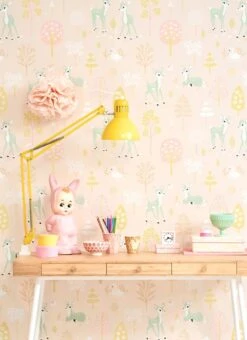 Tapete Golden Woods Zartrosa 8 Tapete Golden Woods Zartrosa -Wallpaper-Featured-Store Golden woods B 389333 2880x1440