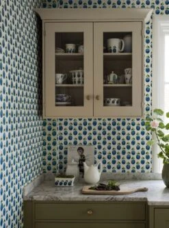 Tapete Henriette Brillantblau 9 Tapete Henriette Brillantblau -Wallpaper-Featured-Store Henriette C 452012 2880x1440