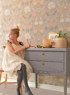 Tapete June Hellgrau -Wallpaper-Featured-Store June C 389342 2880x1440