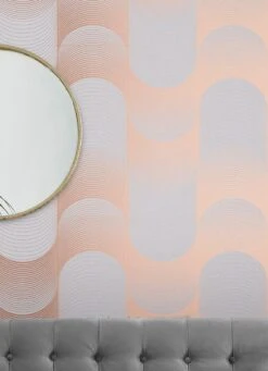 Tapete Katsura Rosé Gold