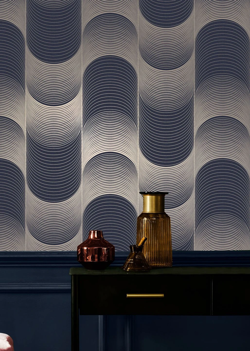 Tapete Katsura Dunkelblau 6 Tapete Katsura Dunkelblau – Bild 4