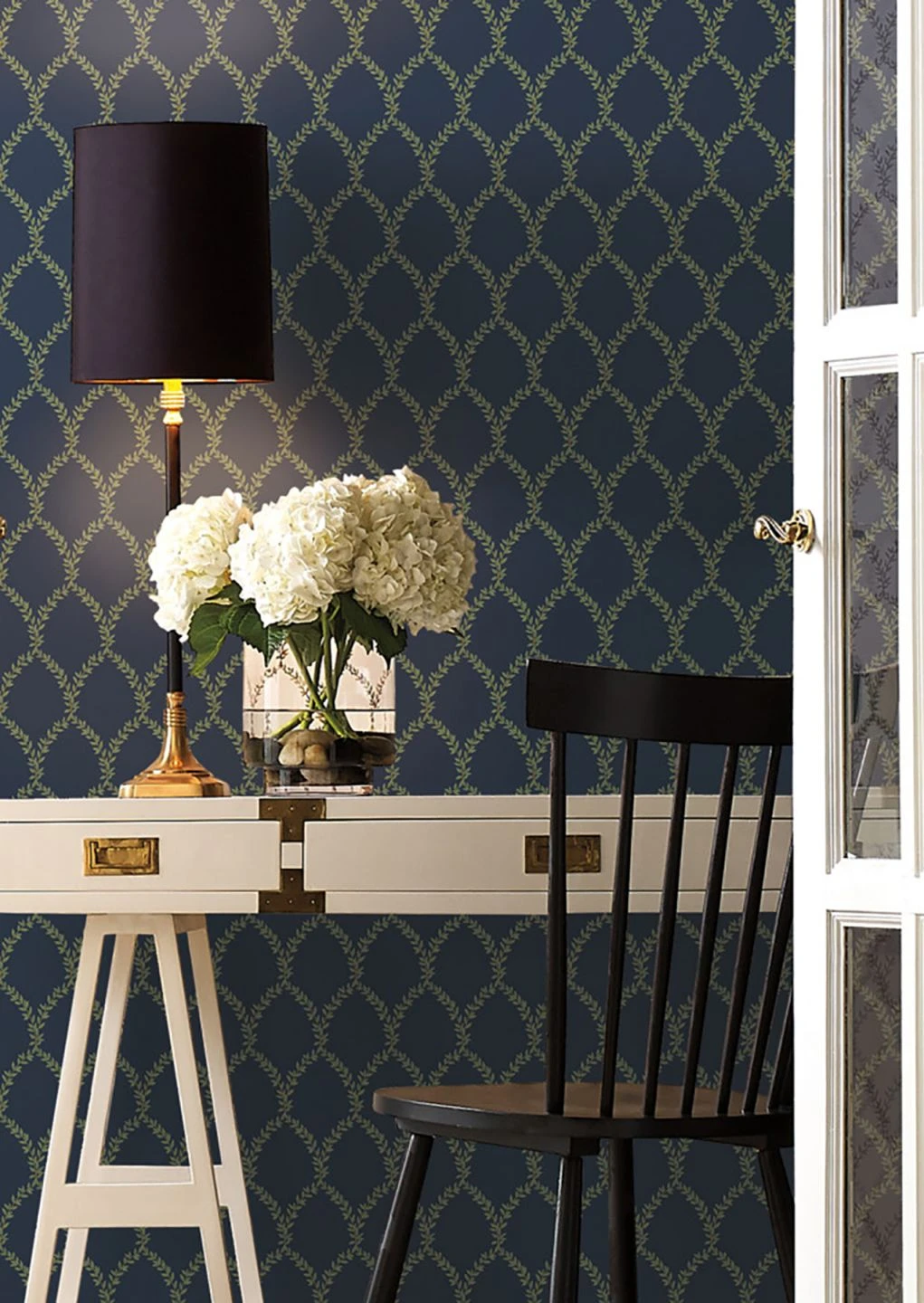 Tapete Laurelia Graublau 5 Tapete Laurelia Graublau – Bild 3