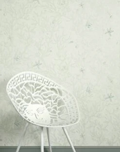 Versace Tapete Laurin Grünweiss -Wallpaper-Featured-Store Laurin A 410621 2880x1440