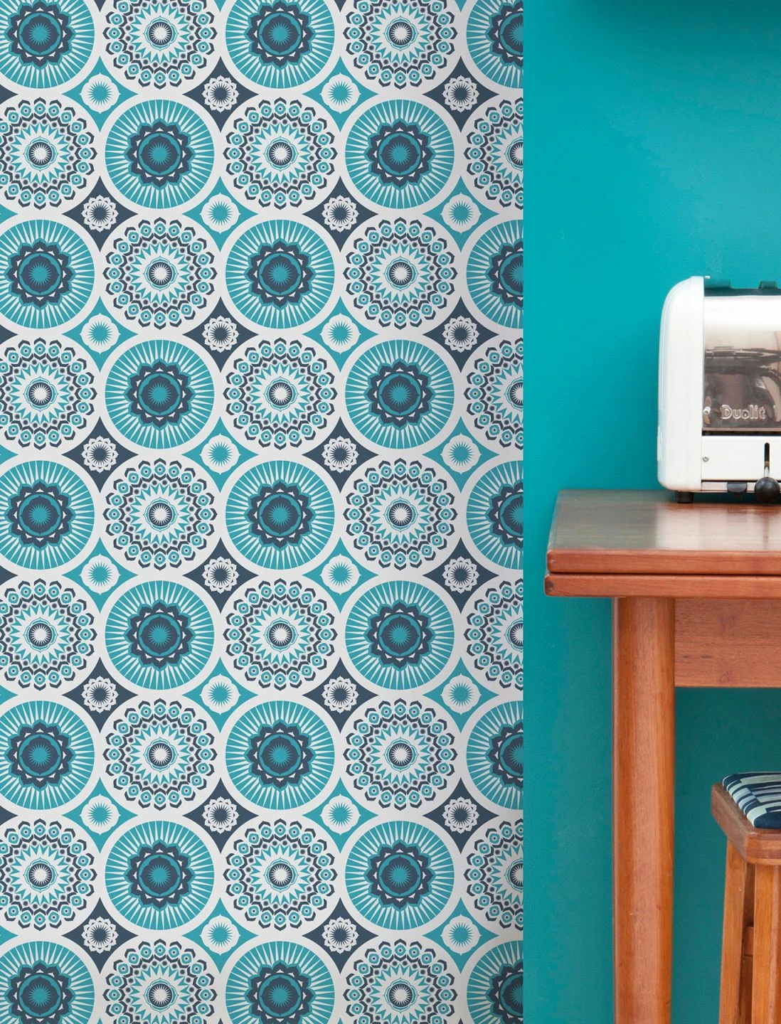 Tapete Marelle Wasserblau 5 Tapete Marelle Wasserblau – Bild 3