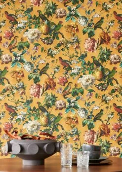 Tapete Margarete Ocker -Wallpaper-Featured-Store Margarete A 821994 2880x1440