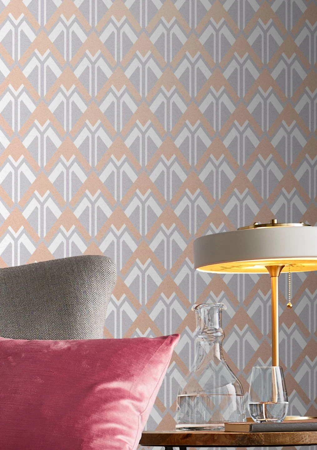 Tapete Nerea Grau 5 Tapete Nerea Grau – Bild 3