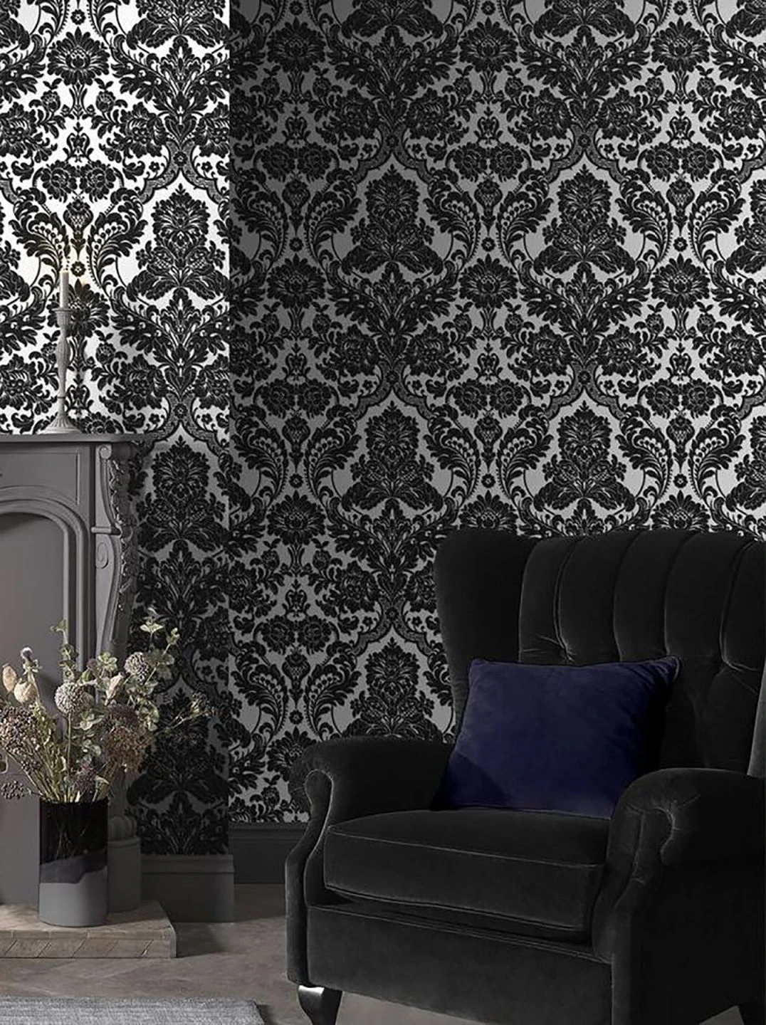 Tapete Okina Silber Glanz 5 Tapete Okina Silber Glanz – Bild 3