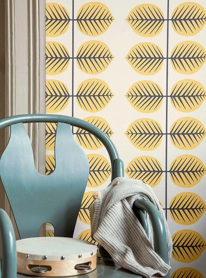 Tapete Panella Hellgelb 3 Tapete Panella Hellgelb