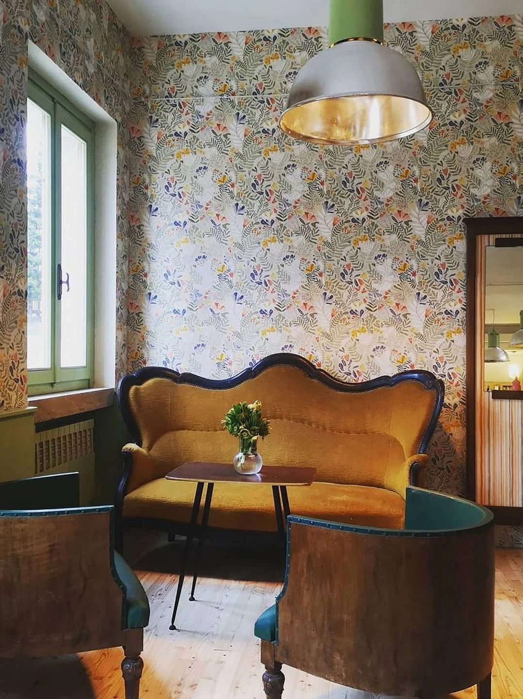 Tapete Pavonia Hellelfenbein 5 Tapete Pavonia Hellelfenbein – Bild 3