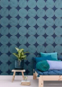 Tapete Rowan Türkisblau -Wallpaper-Featured-Store Rowan C 864572 2880x1440