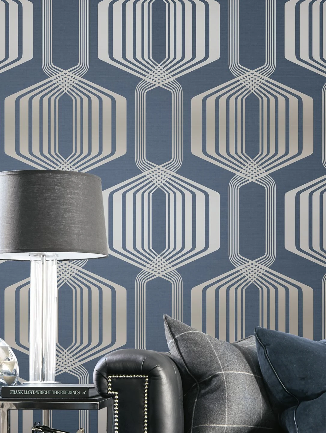 Tapete Rumba Dunkelblau 3 Tapete Rumba Dunkelblau