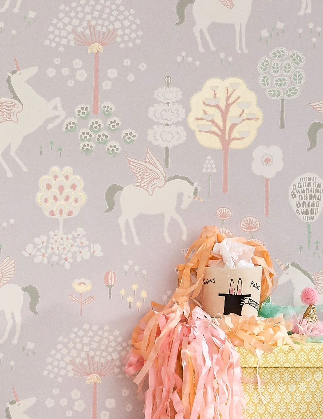 Tapete True Unicorns Grau 3 Tapete True Unicorns Grau