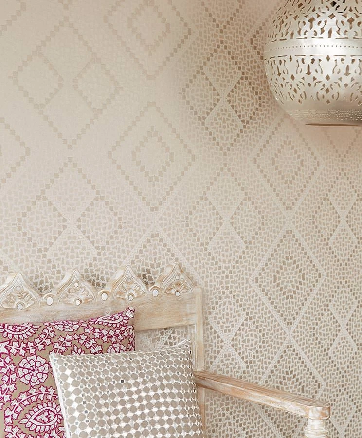 Tapete Yamuna Graubeige 3 Tapete Yamuna Graubeige